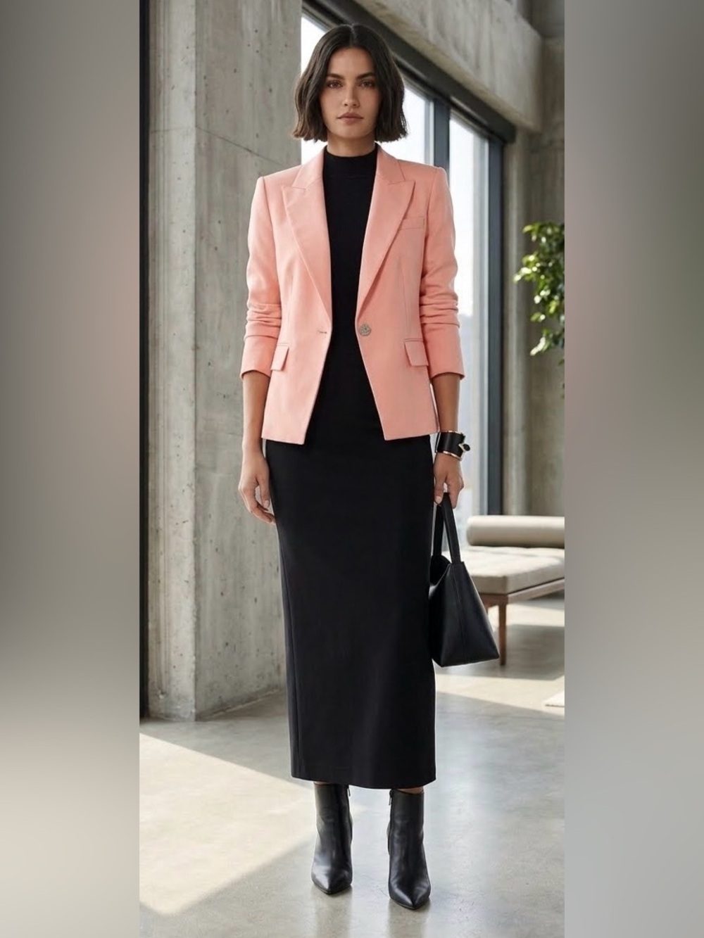 VERONICA BEARD Tyra Dickey Jacket Lion Crest Button Peplum Back Pink 8 MSRP $748